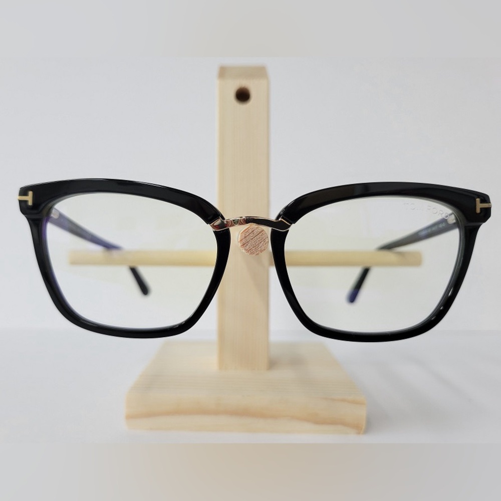 Tom Ford TF-5550 Eyeglasses Black 001 New